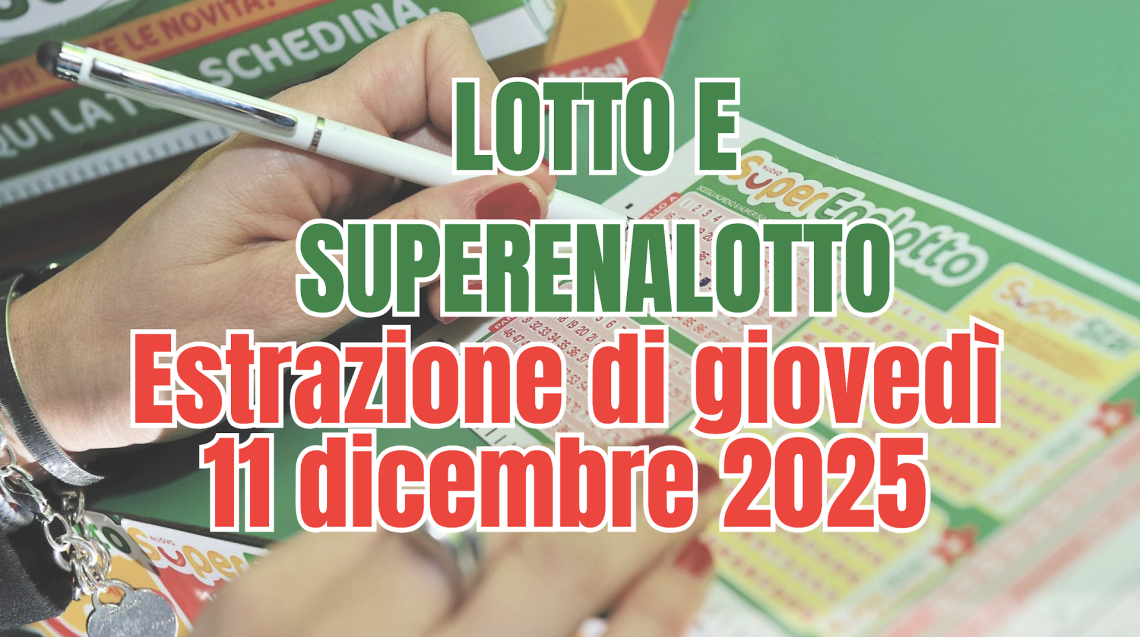 Estrazioni dell’11 dicembre: una serata di numeri, attese e sogni: il jackpot vola verso i 90 milioni