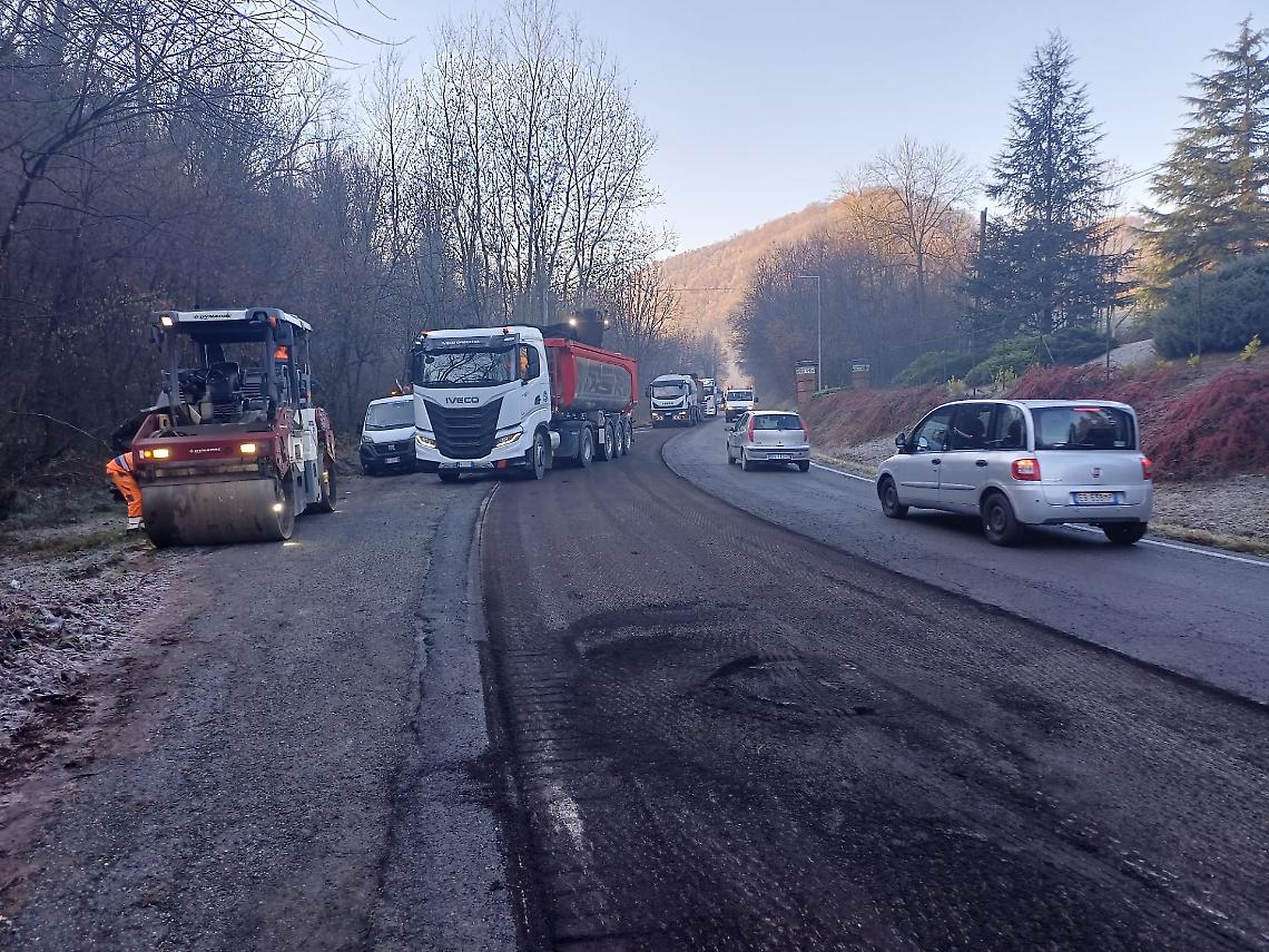 Interventi sulle provinciali nel Torinese