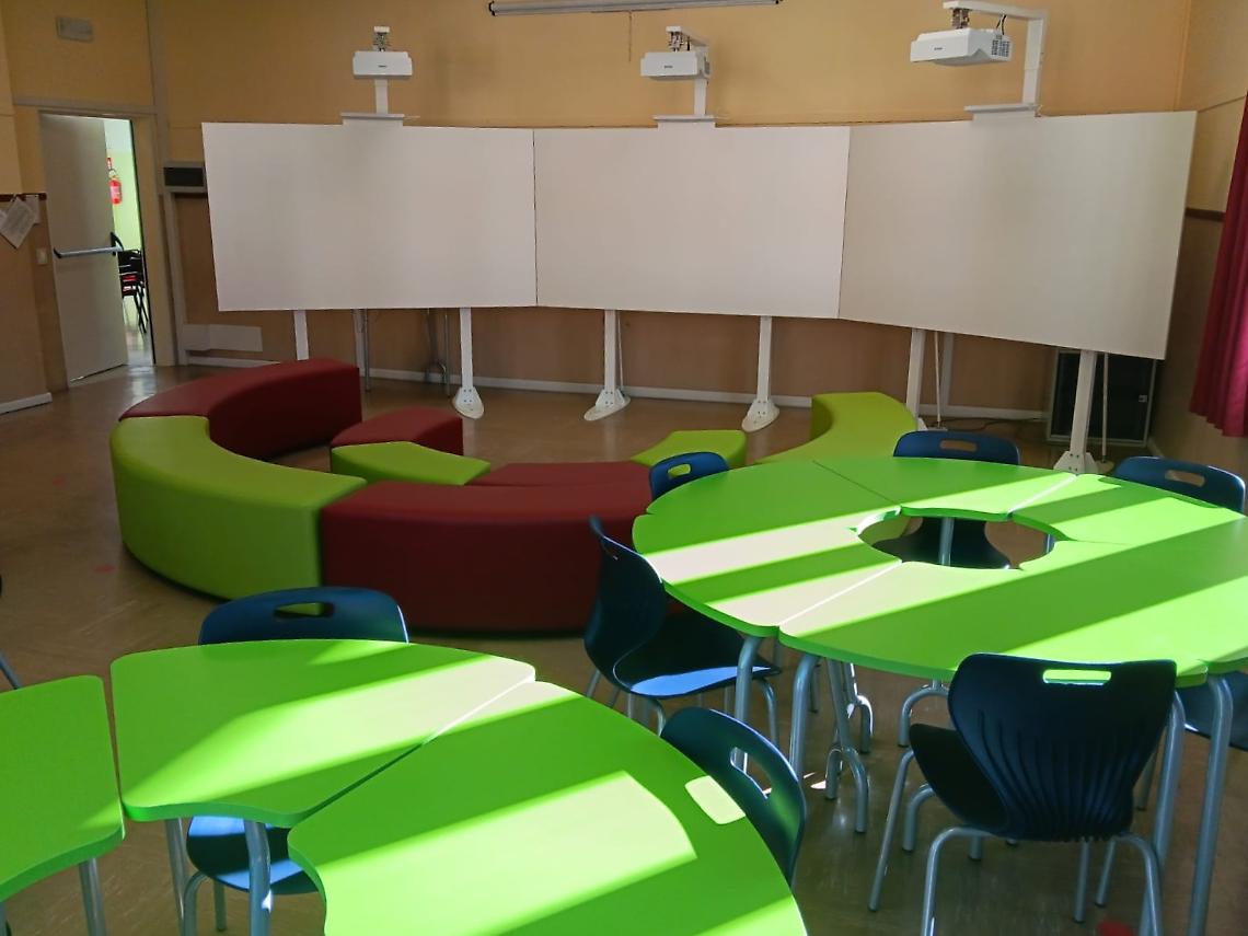 La nuova aula multimediale dell'Istituto Comprensivo "L. Murialdo" di Ceres
