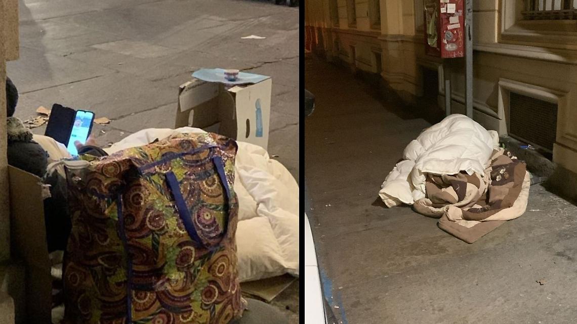 Degrado sotto i portici