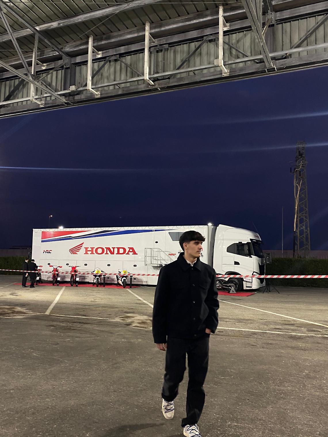 Dalla carta alla fabbrica: Honda apre le porte a Francesco Montinaro