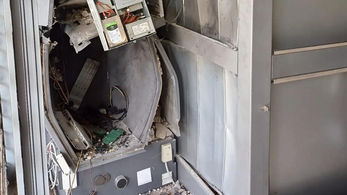 Esplosione al bancomat di Druento