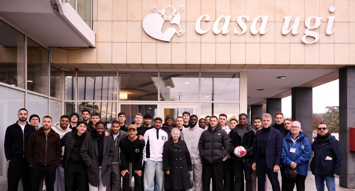 Il Torino FC in visita al Regina Margherita e a Casa UGI