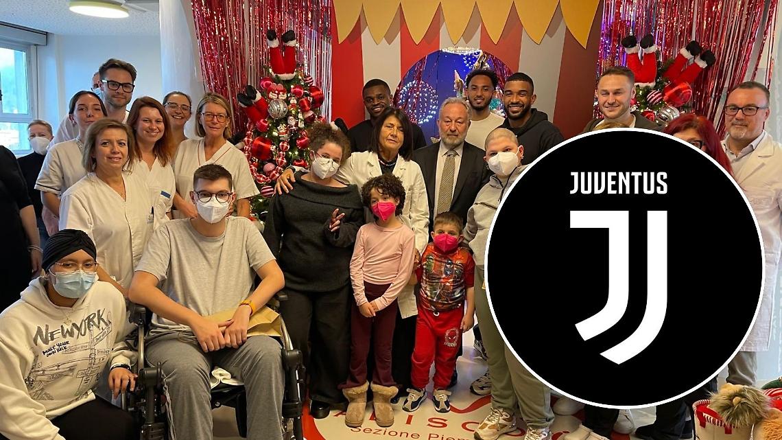 Juventus in corsia, quando il calcio abbassa la voce e lascia spazio ai sorrisi dei bambini