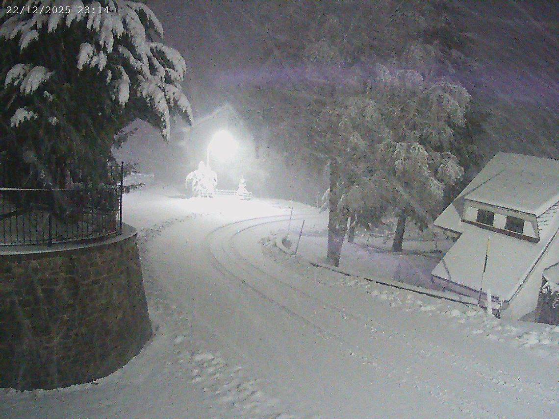 Nevicate intense sul Piemonte