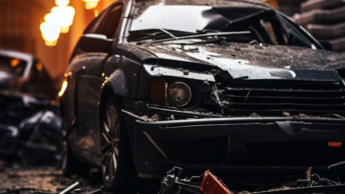 Scontro in tangenziale