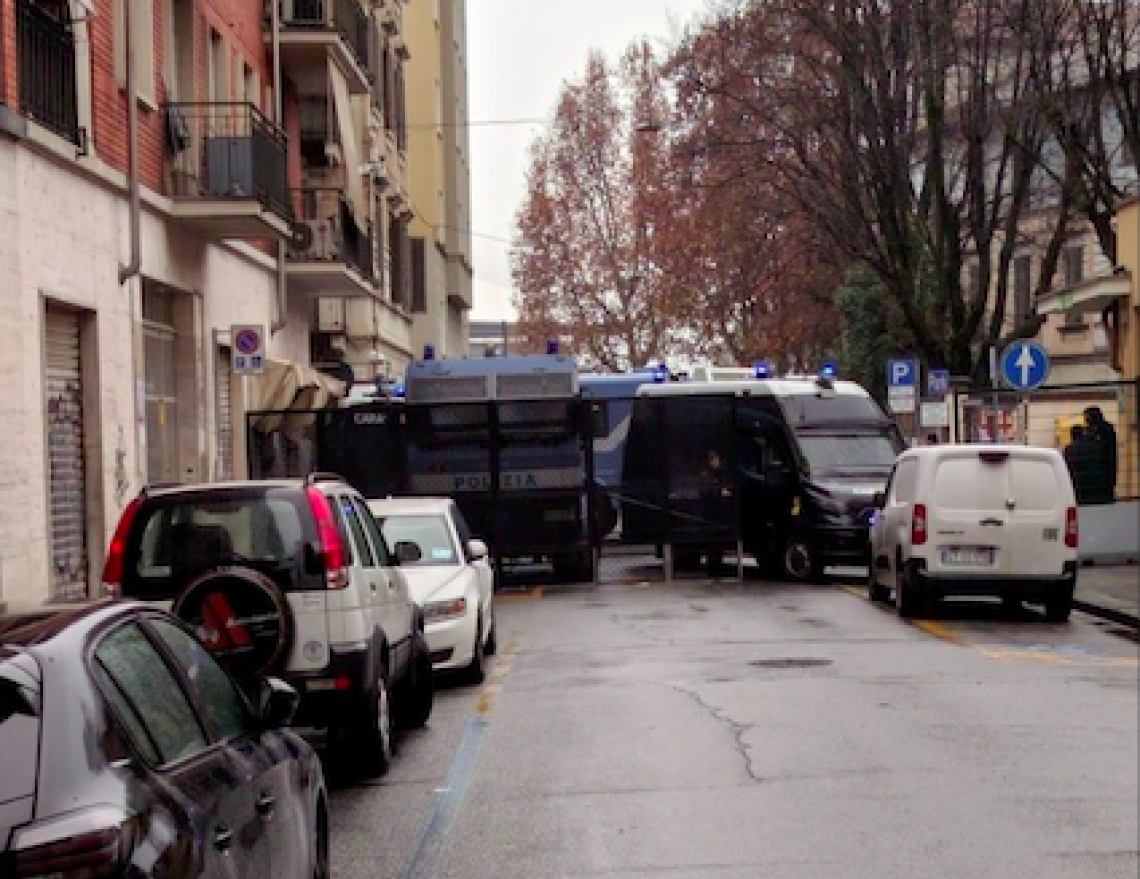 Strade blindate a Vanchiglia
