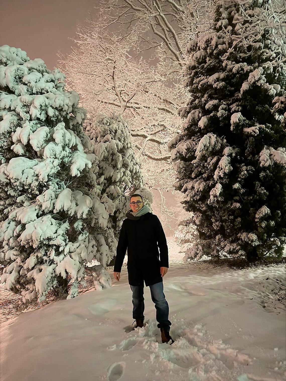 Sorpresa di Natale a Torino: maxi nevicata in collina. Anche a Castagneto Po