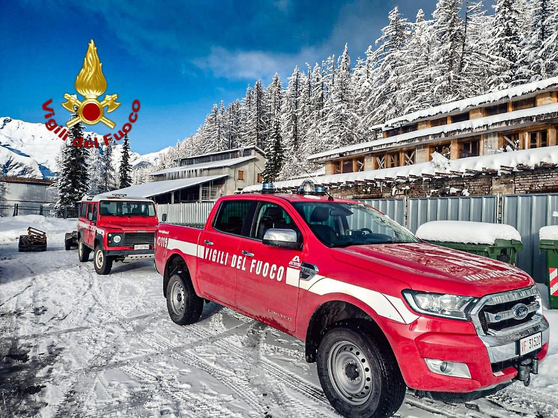 Bardonecchia. Valanga sul monte Jafferau. Sono  in corso le verifiche dei soccorsi
