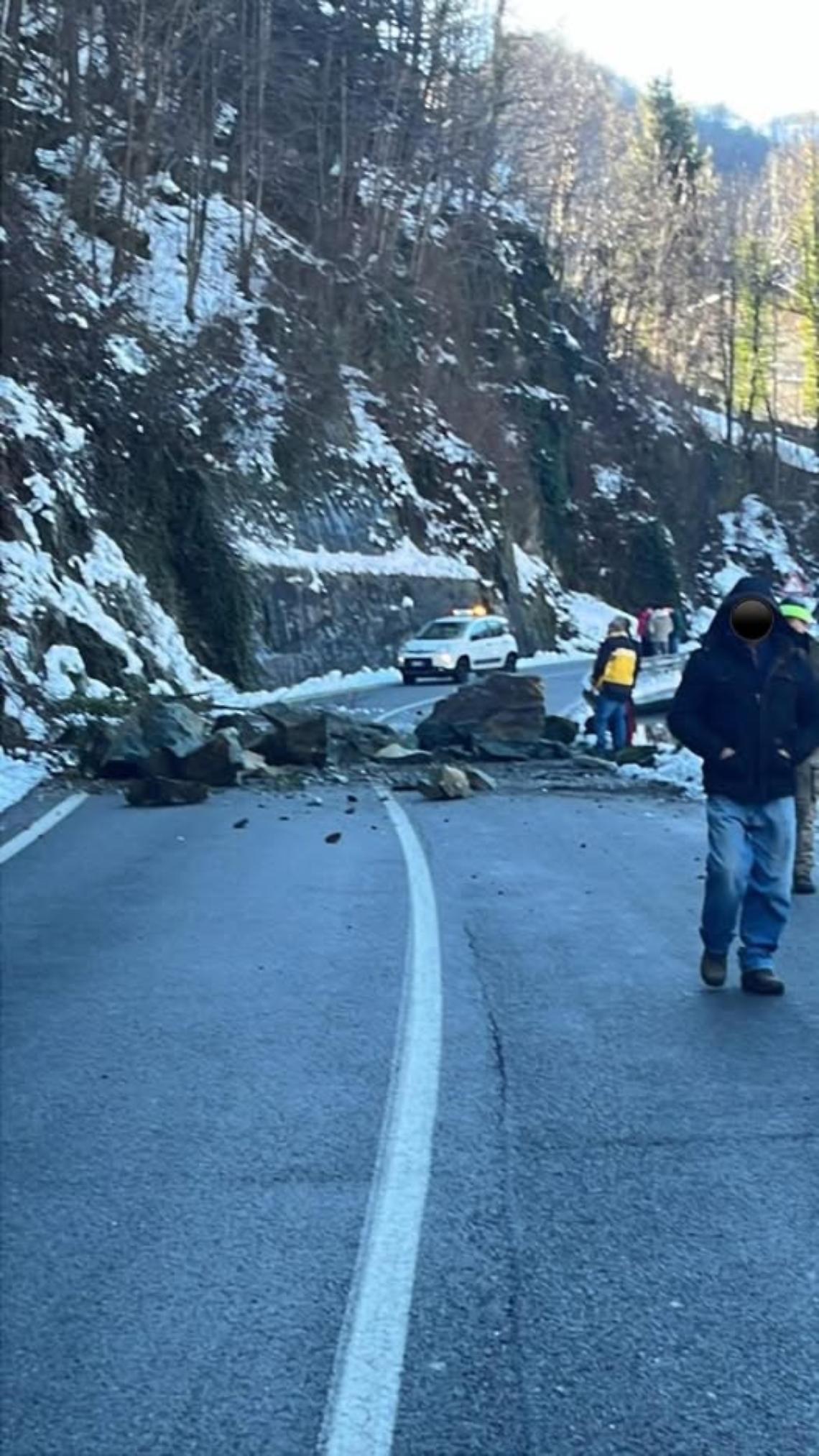 Frana nelle Valli di Lanzo