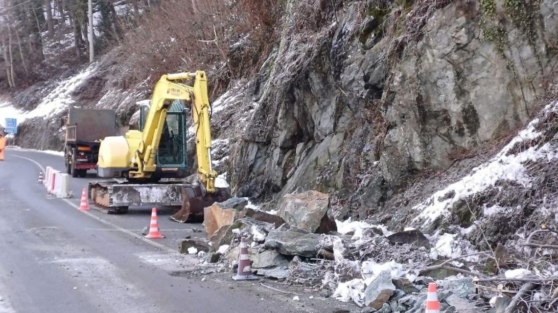 Frana nelle Valli di Lanzo