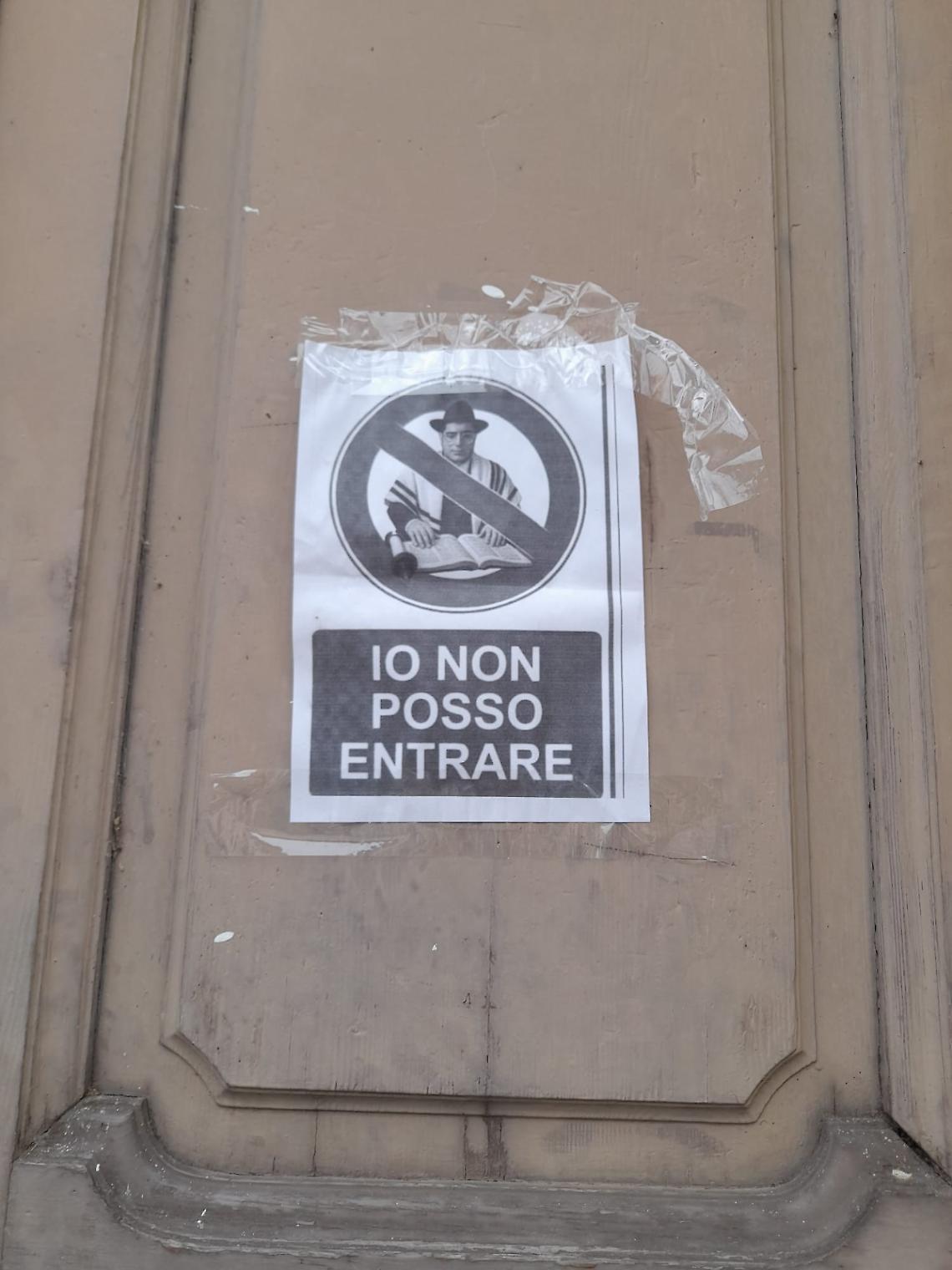 Volantino antisemita