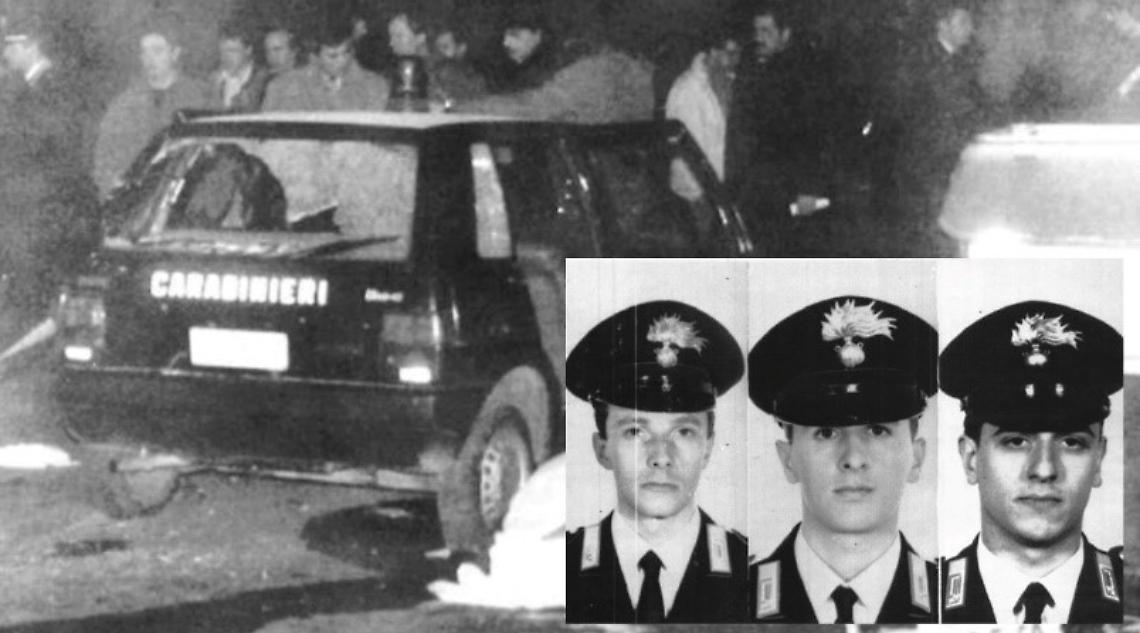 Tre carabinieri falciati a colpi di pistola: 35 anni fa l&rsquo;agguato della Uno bianca