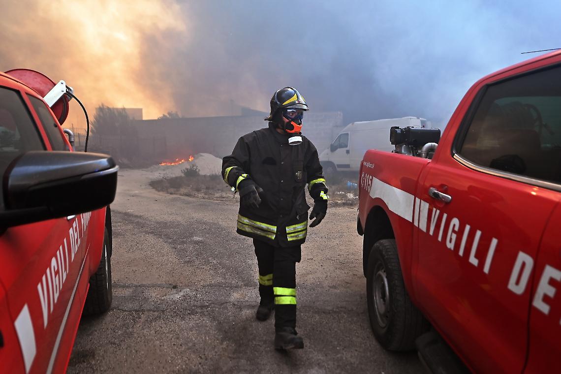 Incendio in un appartamento