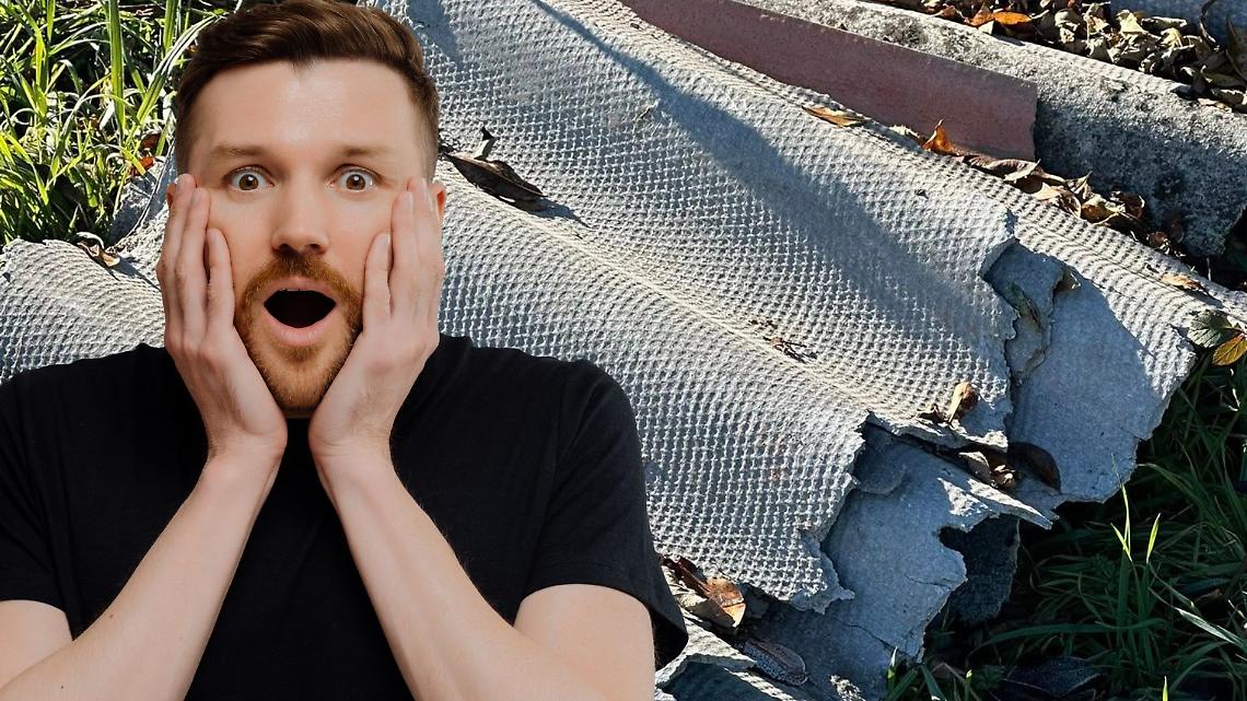 Eternit gettato come spazzatura