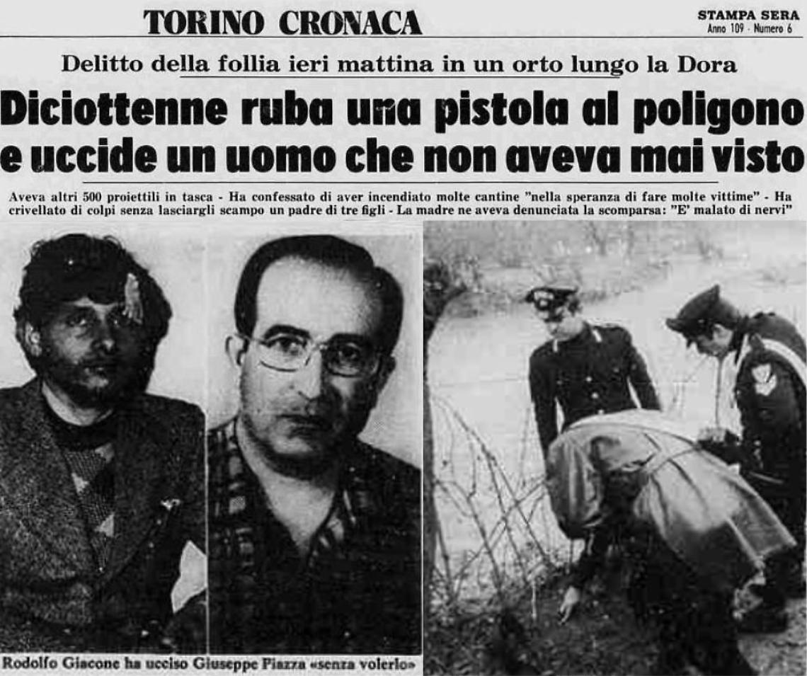 Una multa, una pistola, un morto