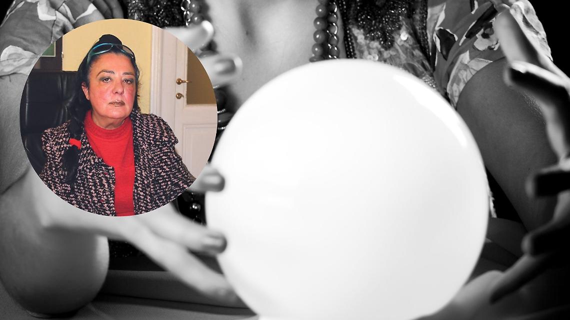 Claudia Pinna, chiromante di Rondissone