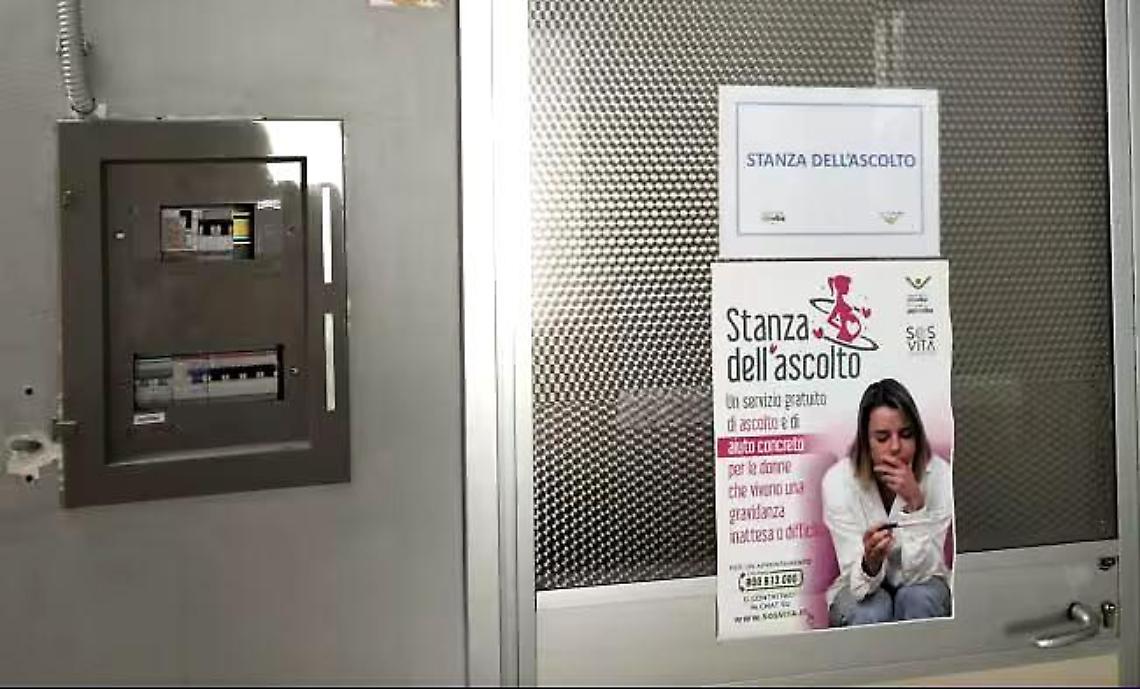 La Regione riapre la stanza anti-aborto
