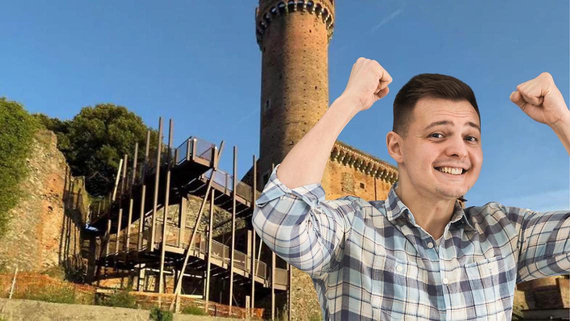 Castello di Ivrea: nuova uscita di sicurezza e pure un chiosco 