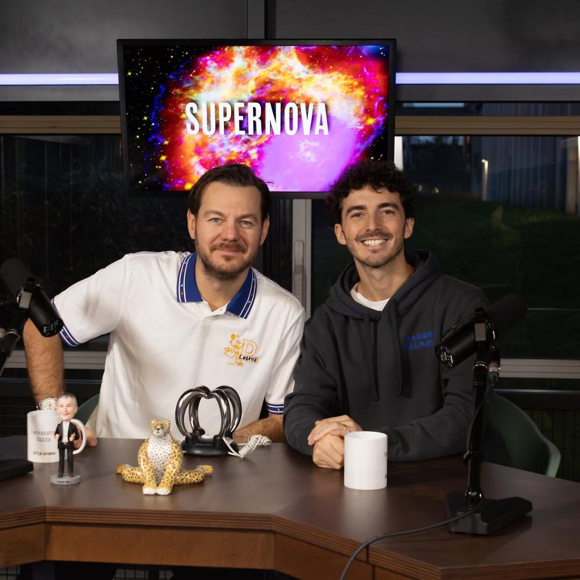 Pecco Bagnaia da Alessandro Cattelan