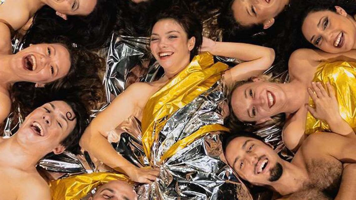 Gli attori dello spettacolo Whiskey & Soubrette