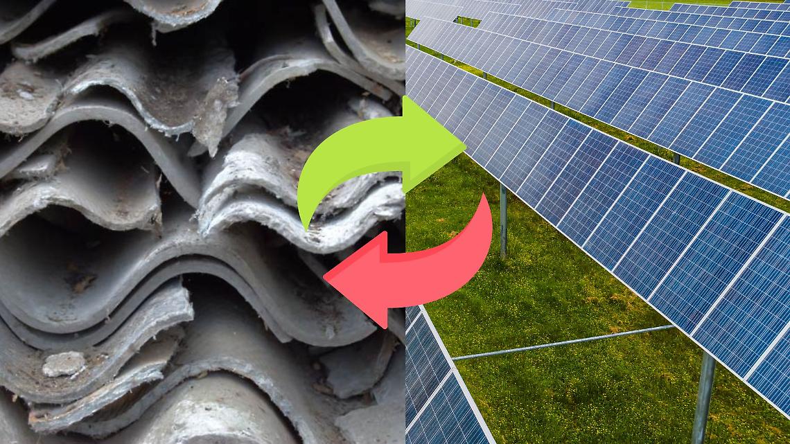 Dall&rsquo;amianto al sole