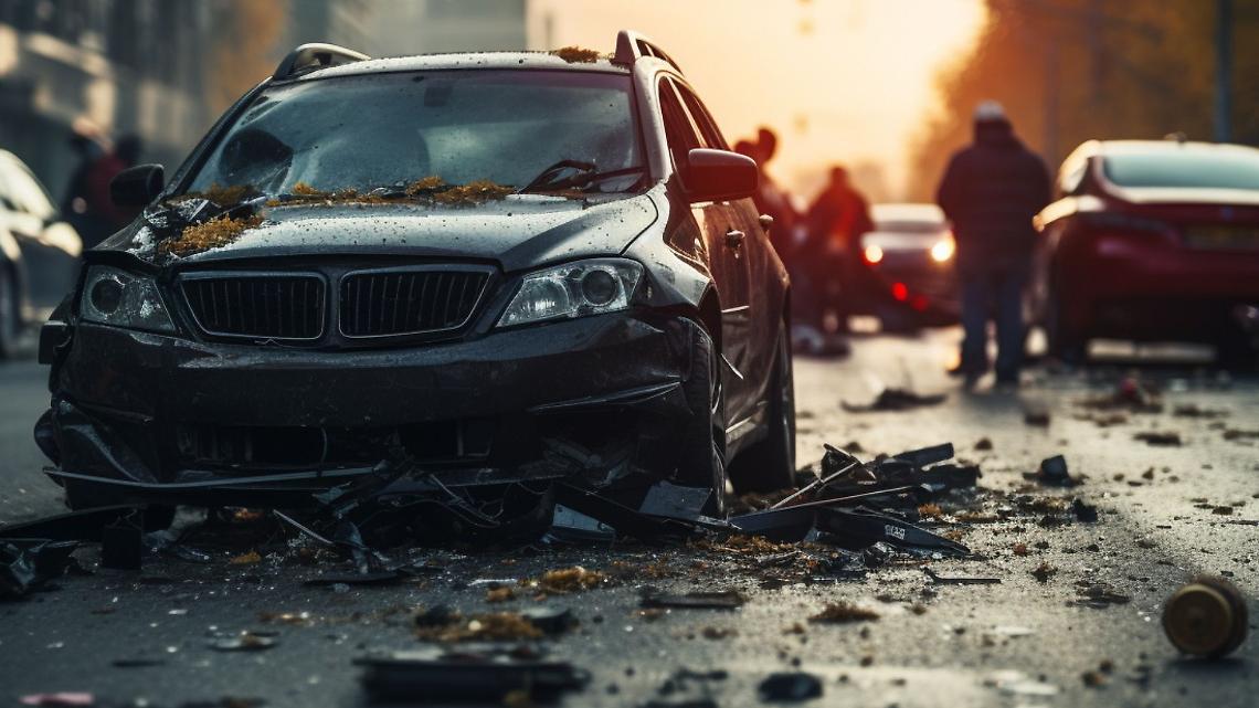 Scontro all&rsquo;alba sulla circonvallazione