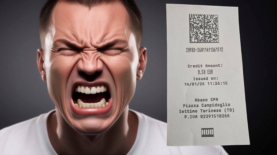 Parcheggi a pagamento di Settimo Torinese.... "Mi hanno fottuto 50 centesimi!"