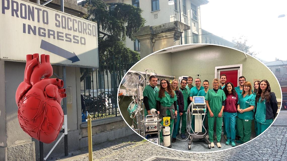 Arresto cardiaco refrattario: salvato dopo 45 minuti di rianimazione continua alle Molinette