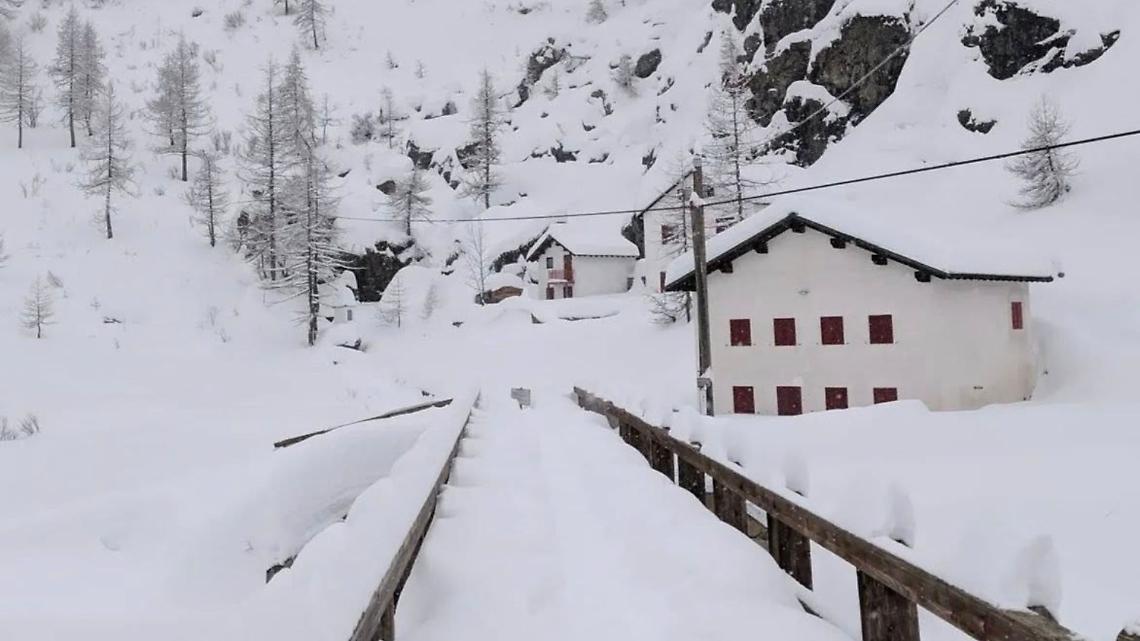 L'inverno torna sulle Alpi piemontesi