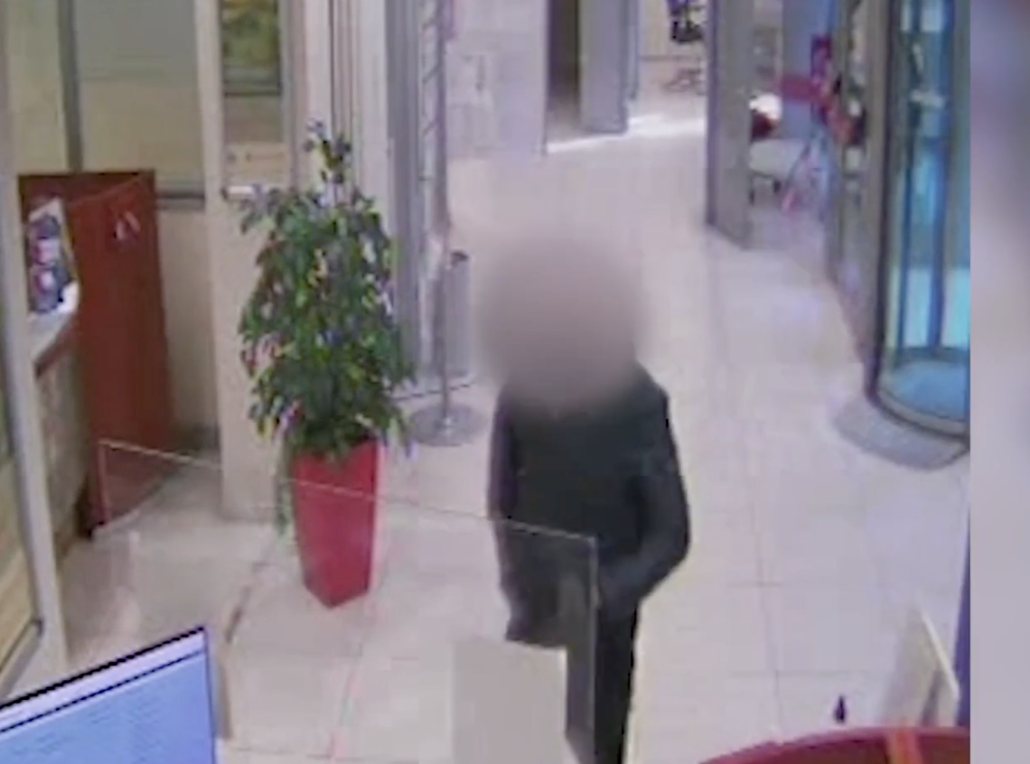 Rapina in banca a Torino