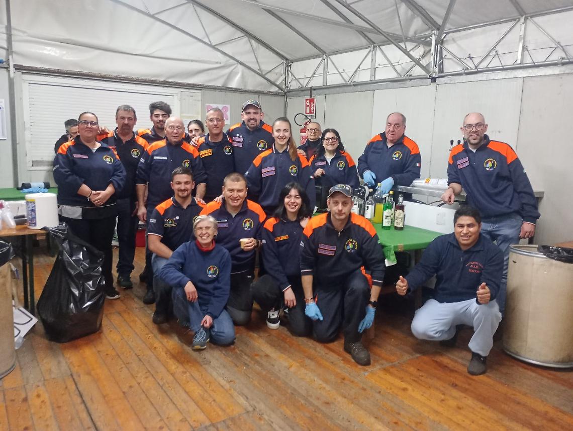 Il gruppo degli organizzatori 