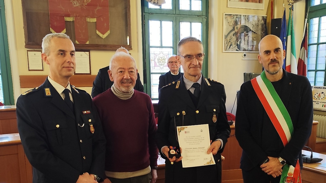 Giornata di festa per la Polizia Locale a Venaria Reale