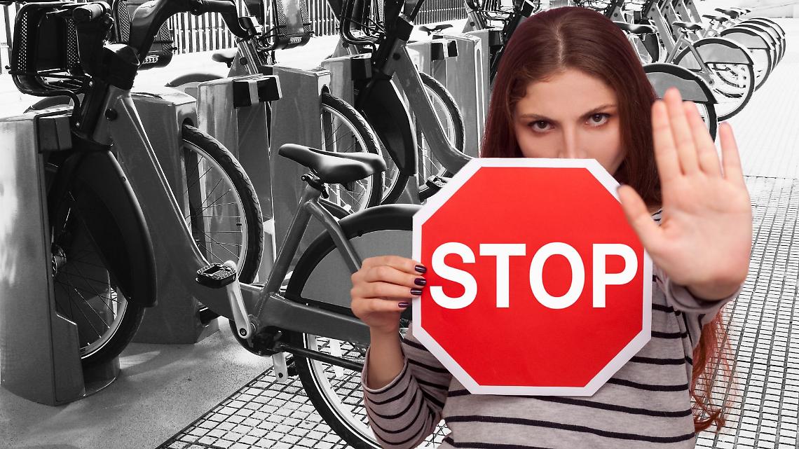 Il bike sharing funziona ma chiude lo stesso