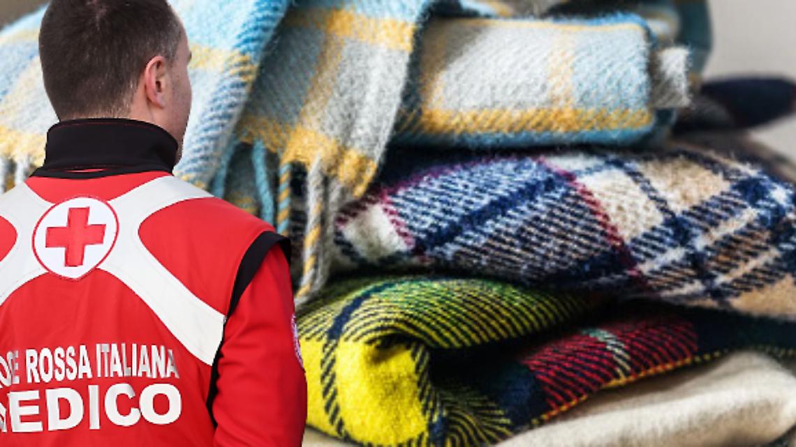 Emergenza freddo a Torino, la Croce Rossa mobilita la citt&agrave; con una raccolta straordinaria di coperte