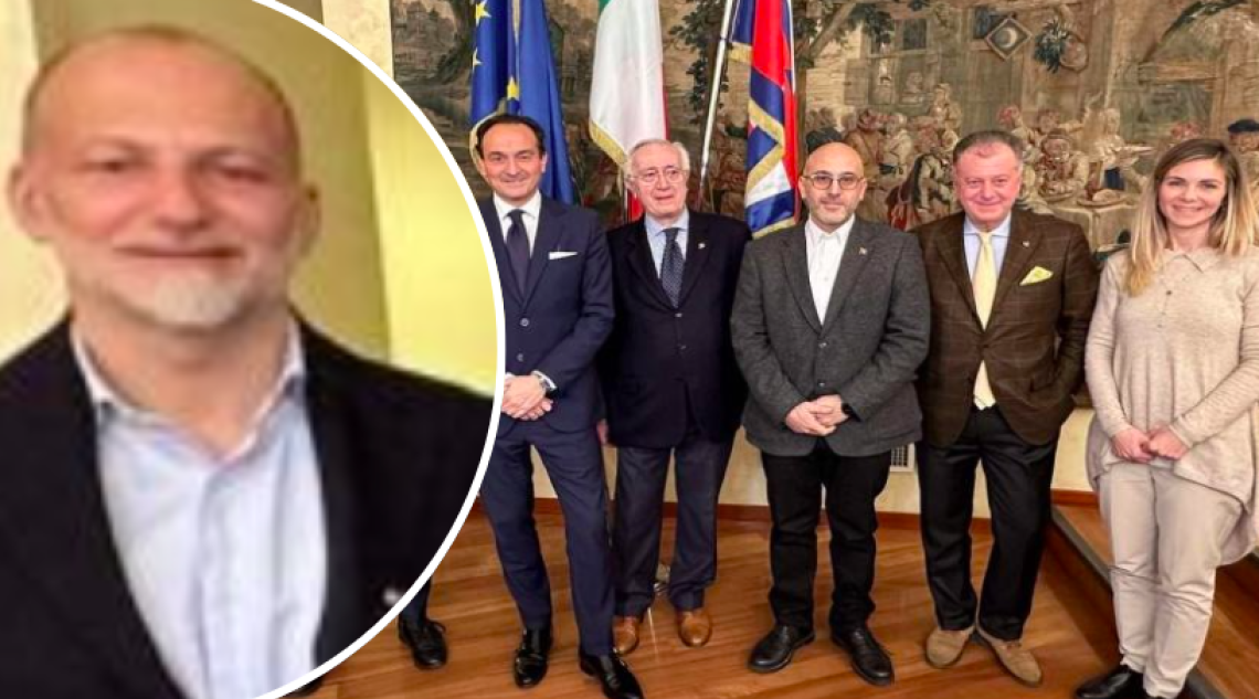 Fantini e gli altri componenti dell'Orecol nominati nel 2022con il presidente della Regione Alberto Cirio