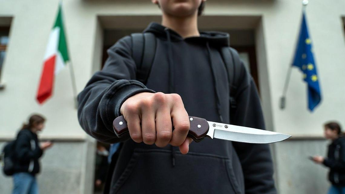Coltelli, pistole e machete negli zaini: la scuola italiana non &egrave; pi&ugrave; un luogo sicuro