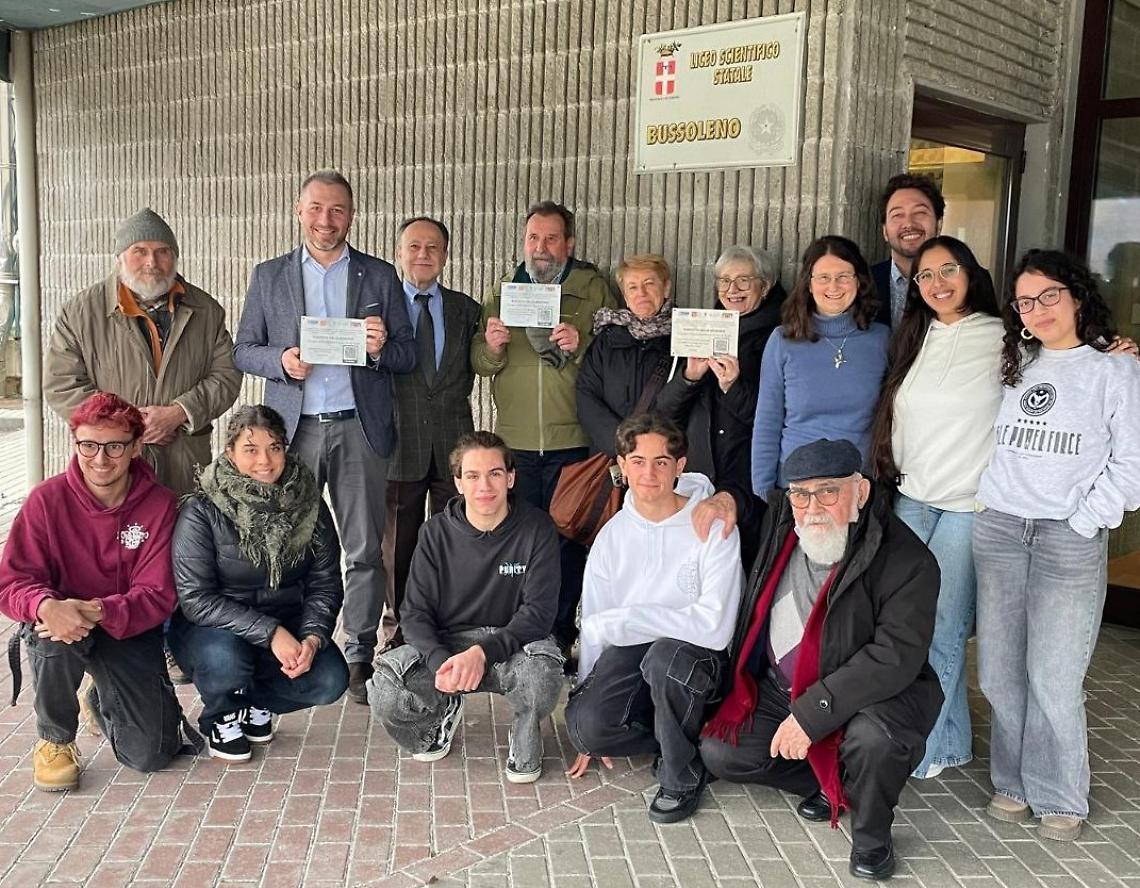 Bussoleno, gli studenti diventano staffette