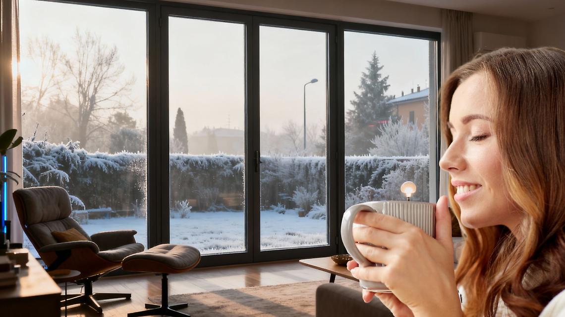 Casa pi&ugrave; calda d&rsquo;inverno e pi&ugrave; fresca d&rsquo;estate: il vantaggio del triplo vetro di Tendasi