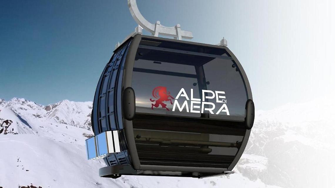 Via libera ai primi fondi regionali per la nuova telecabina di Mera: arrivano 4,2 milioni di euro