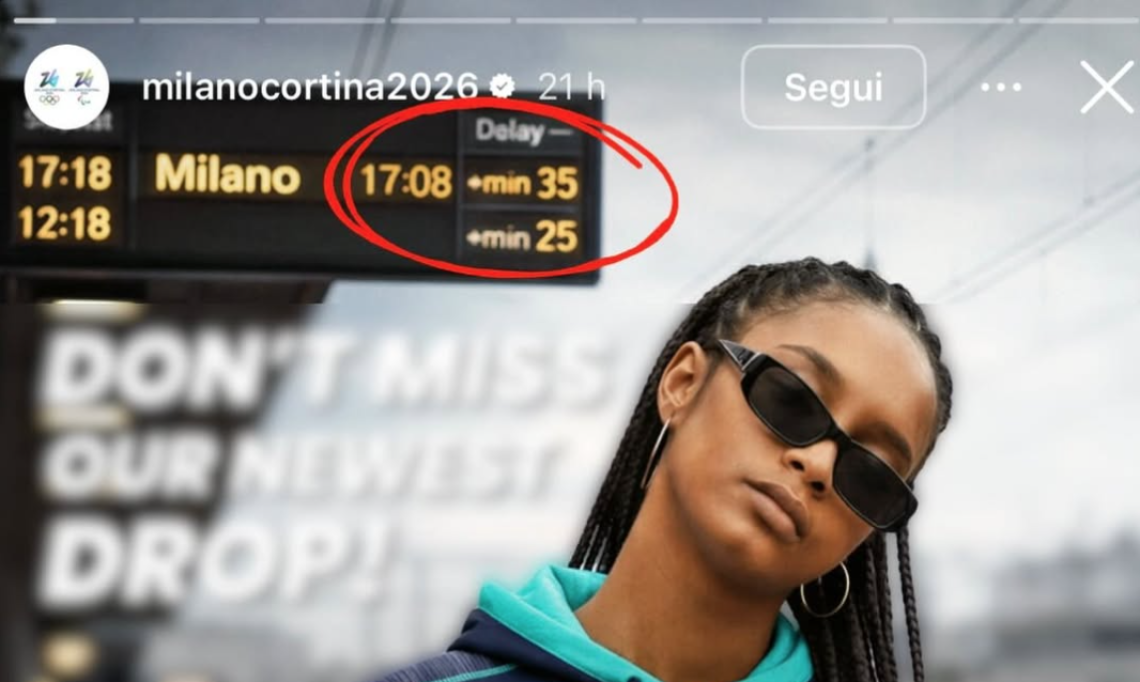 EMILIANO NON CANCELLARE - Foto con treni in ritardo sulla pubblicit&agrave; social delle Olimpiadi, la denuncia di Italia Viva contro Salvini: "Problema strutturale"