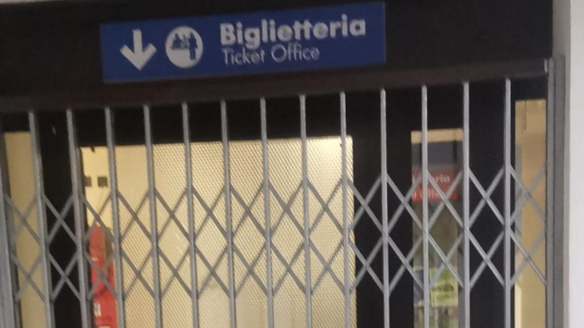 Biglietteria chiusa a Settimo Torinese