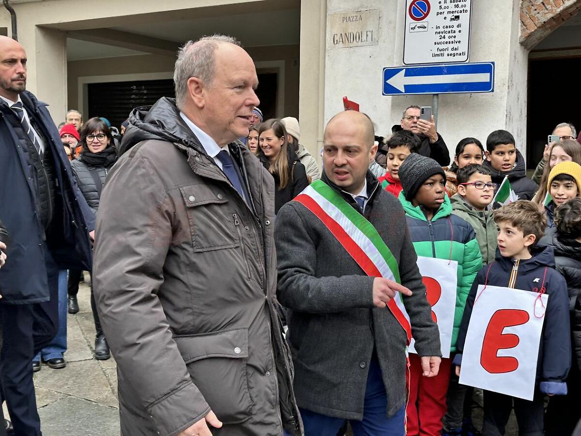 Ceva accoglie Alberto di Monaco