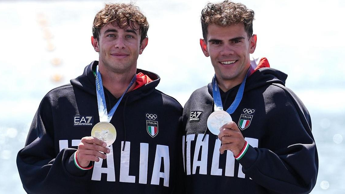 Medaglia di argento alle olimpiadi estive di Parigi