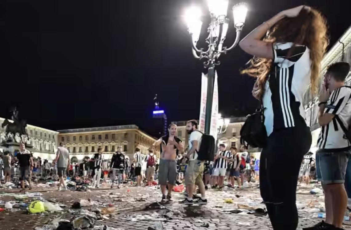 La strage in piazza San Carlo