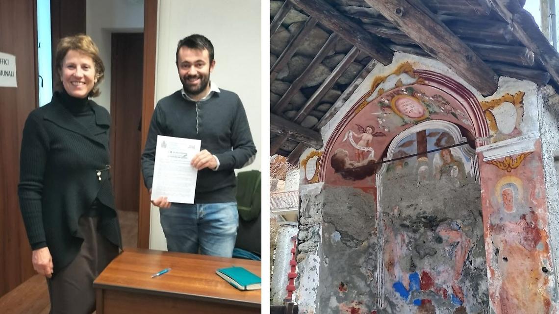 Il "Capitel dli mort" di Ronco: la soglia dove il Canavese salutava i suoi morti