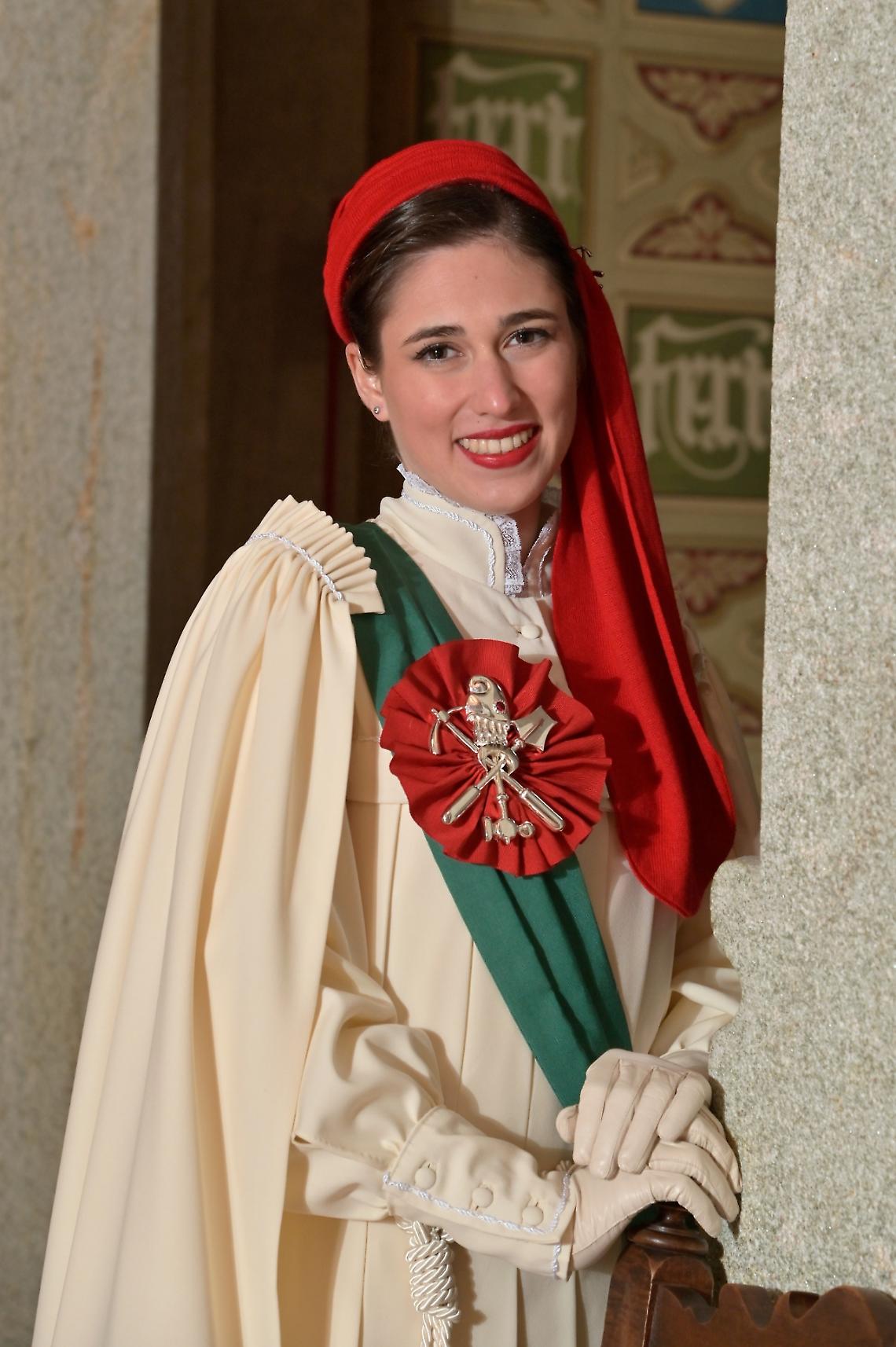 Ecco la vezzosa Mugnaia. E' Benedetta Camoletto