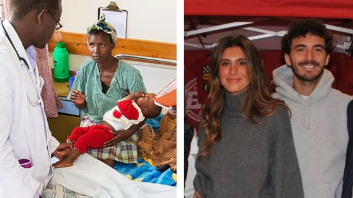 Con Pecco Bagnaia e Domizia una serata di solidariet&agrave; per l'ospedale missionario in Kenya