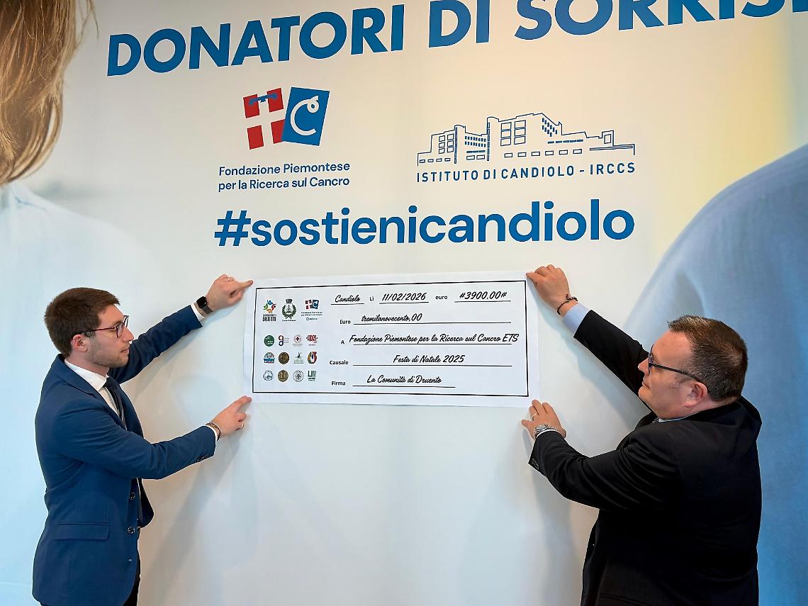 Beneficenza e commercio locale: Druento sceglie Candiolo
