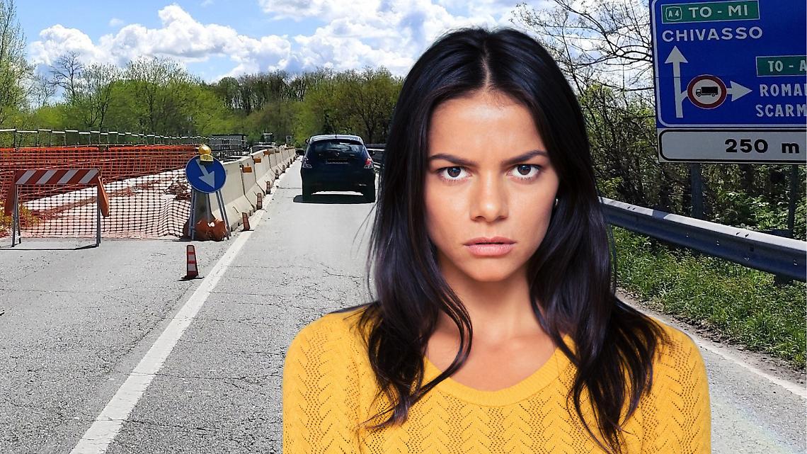 Statale 26, traffico nel caos per cinque giorni: proteste sul ponte del Chiusella. Oggi il cantiere dovrebbe chiudersi: sar&agrave; davvero cos&igrave;?